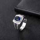 sapphire trendy Europe and the United States diamond ring zircon ring simple jewelrypicture8