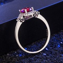 European and American style diamond zircon ruby ring fashion jewelrypicture10