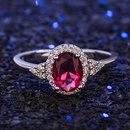 European and American style diamond zircon ruby ring fashion jewelrypicture11