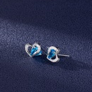 diamond heartshaped earrings fashion love earrings personalized jewelrypicture8
