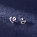 diamond heartshaped earrings fashion love earrings personalized jewelrypicture9