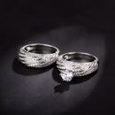 full zircon engagement elegant and fashionable full diamond ring zircon jewelrypicture10