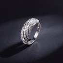 full zircon engagement elegant and fashionable full diamond ring zircon jewelrypicture11