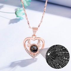 Korean version pendant antler necklace Valentine's day gift