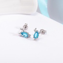 Korean version diamond antler earrings Valentines Day giftpicture10
