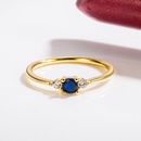 zircon small gold European and American light luxury gold ring fashion jewelrypicture9