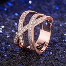 cross ring European and American temperament cross microinlaid zircon index finger ring jewelrypicture7