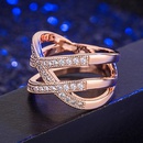 cross ring European and American temperament cross microinlaid zircon index finger ring jewelrypicture9