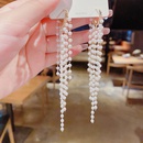 Fashion pearl tassel copper pearl earrings wholesalepicture9