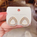 Fashion geometric copper inlaid zircon earrings wholesalepicture7