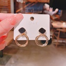 Fashion geometric circle copper earrings wholesalepicture7
