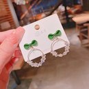 Fashion bow crystal copper earrings wholesalepicture7