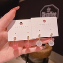 Fashion opal small simple copper earrings wholesalepicture8