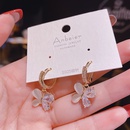 Fashion opal butterfly copper inlaid zircon earrings wholesalepicture10