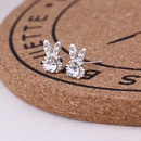 Versin coreana de aretes INS nuevos aretes de diamantes de perlas pequeos aretes de joyera NHQIY479304picture25