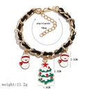Christmas New Snowflake Christmas Tree Alloy Bracelet Wholesalepicture3