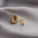 new European and American plain circle hollow alloy earrings wholesalepicture3