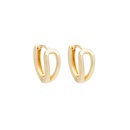 new European and American plain circle hollow alloy earrings wholesalepicture5