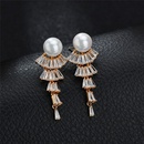 Fashion long pearl earrings zircon earrings tassel earrings wholesalepicture11