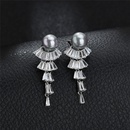 Fashion long pearl earrings zircon earrings tassel earrings wholesalepicture14