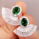 Zircon Exaggerated Earrings European and American Fashion Party Bride Wedding Jewelrypicture7