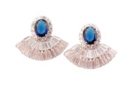 Zircon Exaggerated Earrings European and American Fashion Party Bride Wedding Jewelrypicture10