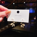 personalized flower earrings temperament leaf tassel earringspicture7