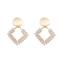 2020 new trendy female Korean geometric copper earrings wholesalepicture10