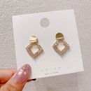 2020 new trendy female Korean geometric copper earrings wholesalepicture11