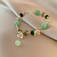 Retro crystal flower bracelet female freshwater pearl bracelet wholesale