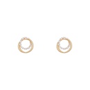 fashion copper microinlaid zircon earrings personalized design circle earrings wholesalepicture10