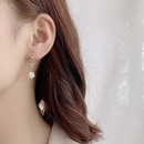 Korean temperament long pearl heartshaped earrings wholesalepicture8