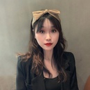 Korean satin headband women bow headdress widebrim elegant headbandpicture8