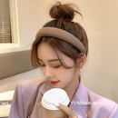 Korean sponge headband female 2021 new wide side fabric headbandpicture10
