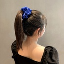 Korean spring blue new temperament satin bow hair scrunchies wholesalepicture8