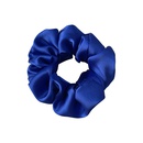Korean spring blue new temperament satin bow hair scrunchies wholesalepicture10