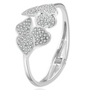 2021 New Heart Diamond Spring Bracelet European and American Glossy Minimalist Braceletpicture11