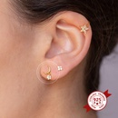 Personality Moon Star Earrings Hot Selling Creative Fashion Diamond Allmatch Earringspicture9