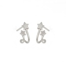 simple doublelayer star earrings fashion exquisite fivepointed star earrings ear jewelrypicture16
