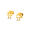 sunflower earrings creative fashion simple Korean wild earringspicture12