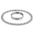 Fashion Stainless Steel Valentines Day Necklace Bracelet Setpicture11