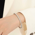 simple bracelet titanium steel plated 18k gold lucky bead bracelet female wholesalepicture12