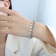simple chain leaf tassel titanium steel material plated 18k braceletpicture15