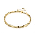 European and American fashion simple stainless steel metal chain ladies anklet wholesalepicture20