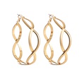 new design retro big earrings creative lines hollow niche fashion ear jewelrypicture14