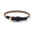 creative retro winding hiphop zipper belt buckle single circle braceletpicture12