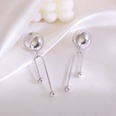 Korean version of ins personality temperament simple geometric metal earrings fashion earringspicture13