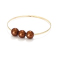 Wholesale Round Bead Glass Pearl Metal Bracelet Ethnic Style Retro Simple Bracelet Jewelrypicture16