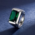square emerald open ring fashion fourclaw blue diamond ring fashion jewelrypicture13