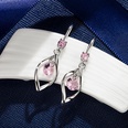 Korean feminine geometric diamond copper earrings wholesalepicture17